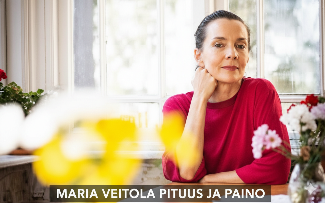 maria veitola pituus ja paino