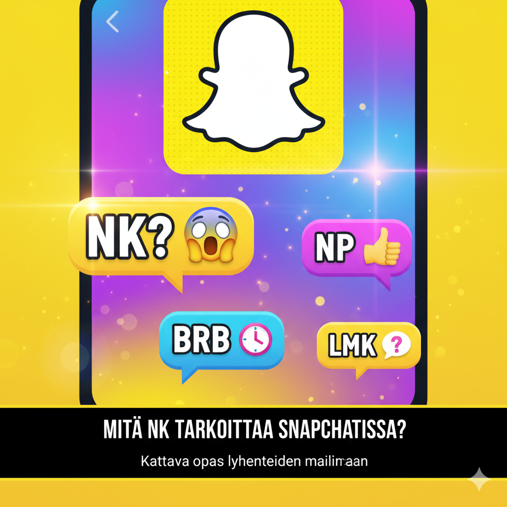 mitä nk tarkoittaa snapchat