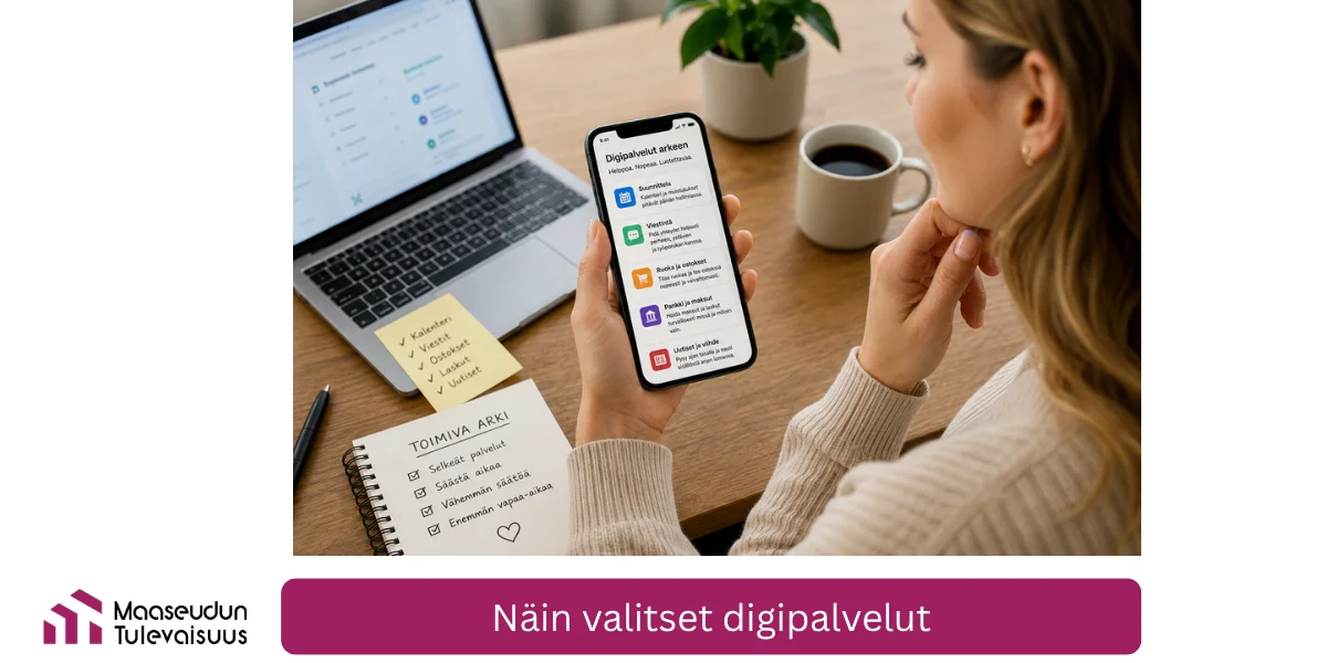 Näin valitset digipalvelut